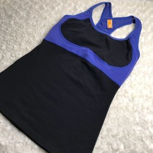 LUCY Empire shelf racer back Athletic tank SM